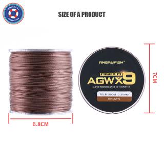 Cuộn Dây Câu Cá Bện 9 Sợi 500m/57yd