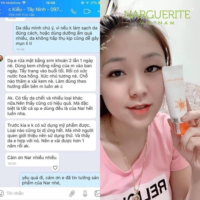 Kem Chống Nắng Makeup Da SPF 50 PA +++ 30g | BigBuy360 - bigbuy360.vn