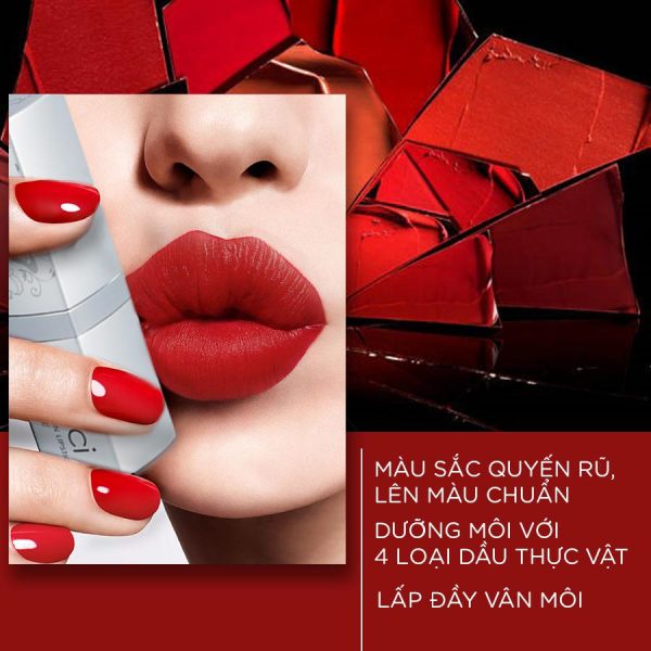 Son lì dưỡng môi cao cấp Vacci Lipstick Matte