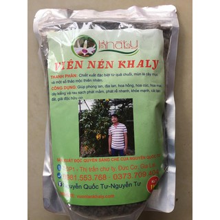 Phân bón hữu cơ vi sinh Khaly túi 1kg - Dạng viên nén