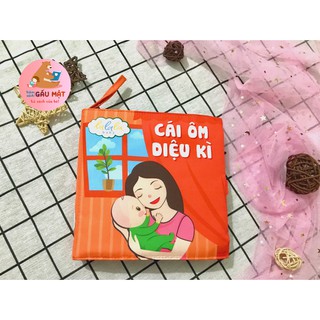 SHOP GẤU MẬT - SÁCH VẢI CÁI ÔM DIỆU KÌ