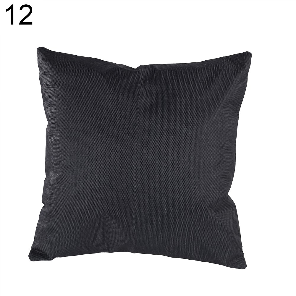 Bao gối tựa sofa hình vuông đơn sắc mới nhất