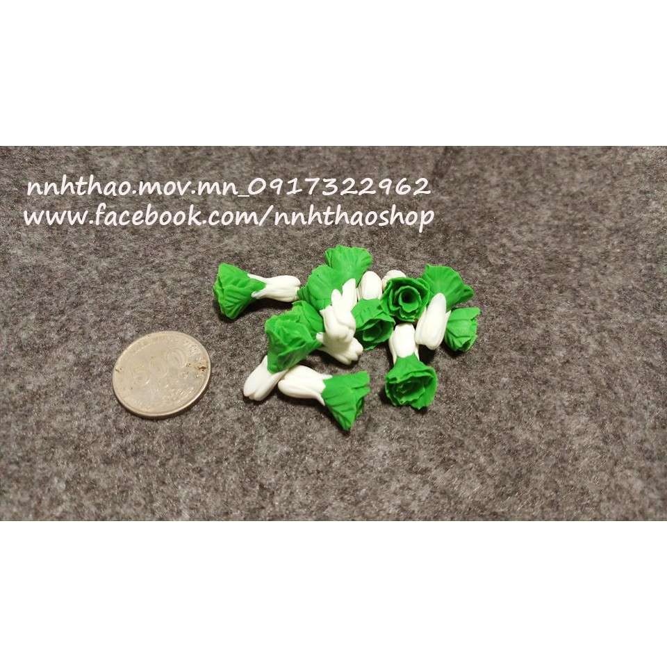 Minifood trang trí mô hình_Cải