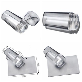 Con dấu silicon in hình lên móng tay ,đầu in nail