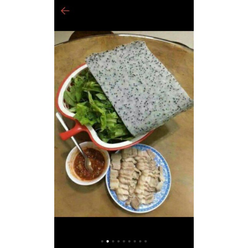 Bánh tráng mè đen Phan Rang(đặc sản Ninh Thuận) 2kg sale tết