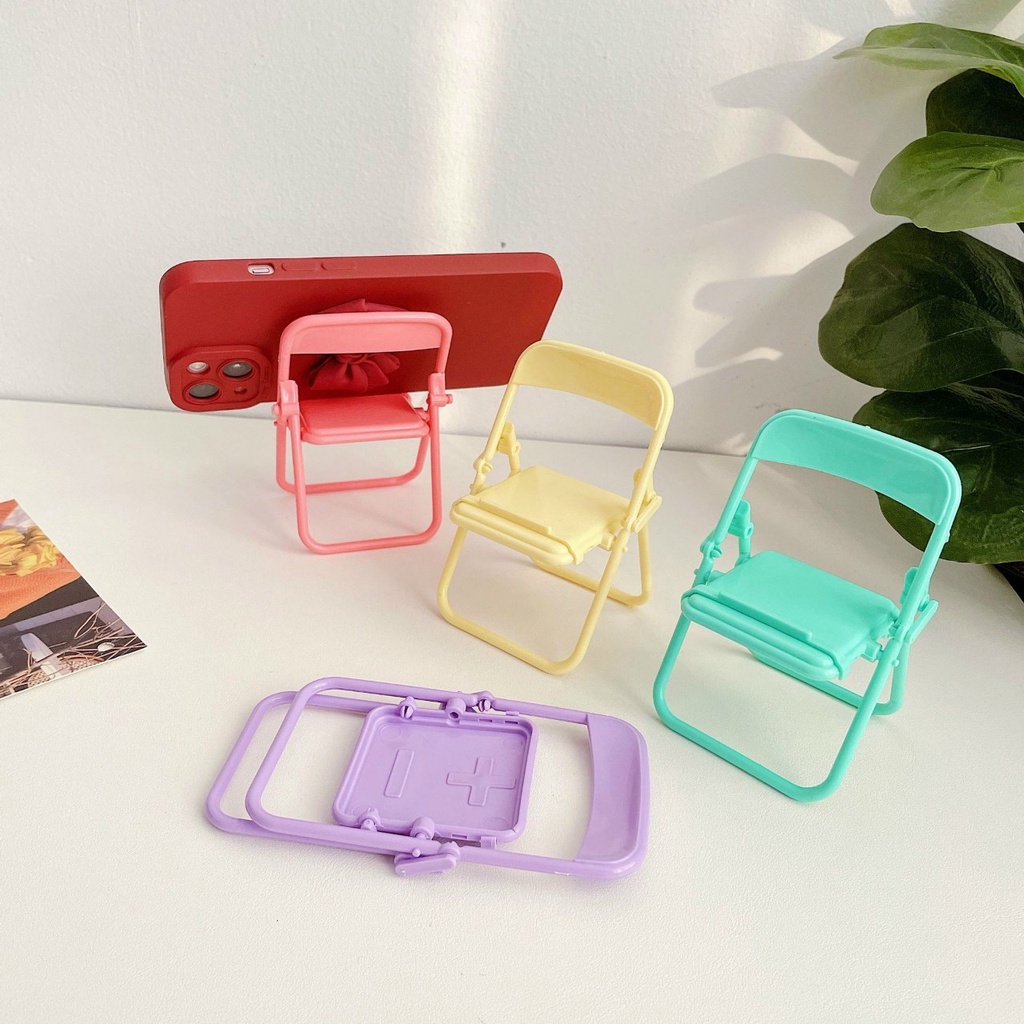 Giá đỡ điện thoại hình ghế mini , đa năng