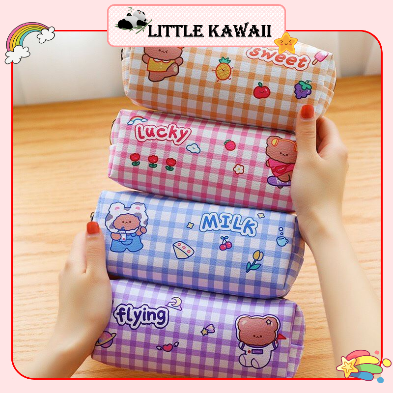 Hộp bút bóp viết túi đựng bút mẫu gấu dễ thương