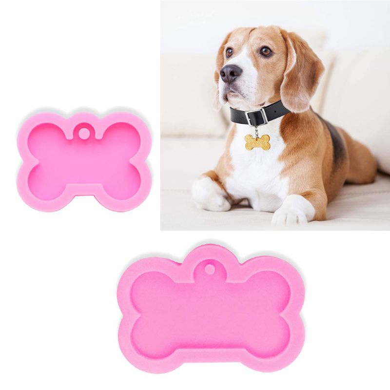 Khuôn Silicone Làm Mặt Dây Chuyền Hình Khúc Xương