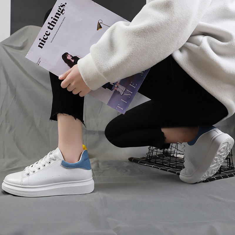 giày nữ đế cao màu trắng | BigBuy360 - bigbuy360.vn