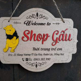 Biển shop, chụp ảnh sản phẩm