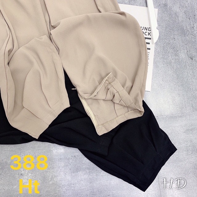 Quần Baggy thụng khoá chân xếp ly gấu hot hit