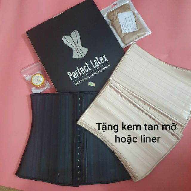 Đai Nịt Bụng Latex 25 xương tặng kèm kem tan mỡ | BigBuy360 - bigbuy360.vn