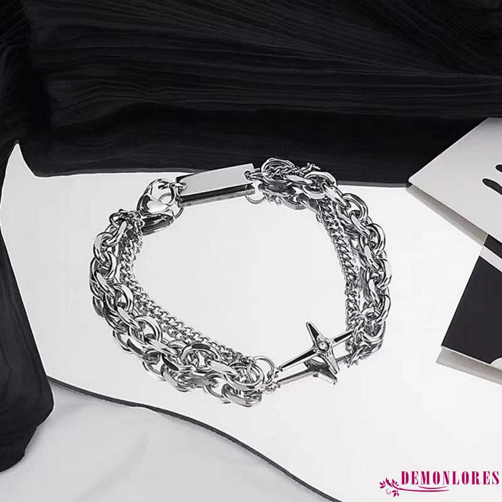 Vòng tay đính đá thời trang hiphop sành điệu