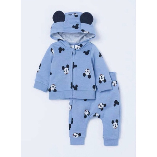 Bộ khoác nỉ Mickey HM cho bé