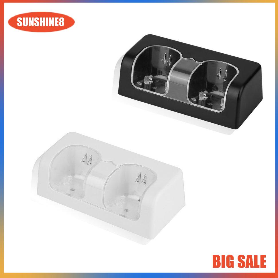 【SUN】2 Charger Station 2 PCS 2800mAh Rechargeable Battery For Wii Remote Control