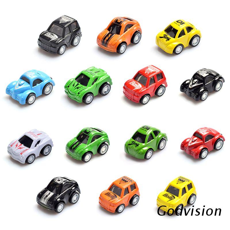 Xe đua đồ chơi mini nhiều màu sắc nhiều hoa văn cho bé
