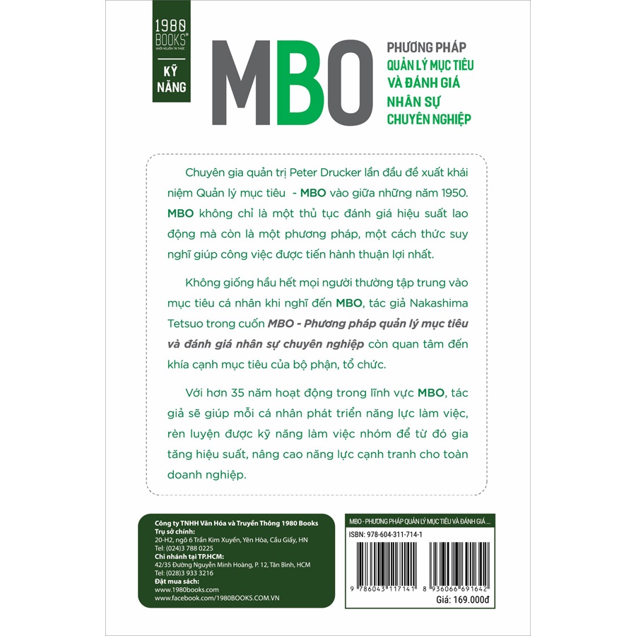 Sách - MBO - Phương pháp quản lý mục tiêu và đánh giá nhân sự chuyên nghiệp
