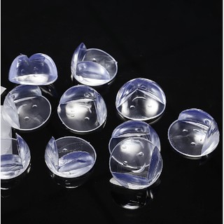 Miếng Bọc Cạnh Bàn Silicon Trong Suốt Chống Va Chạm - Chặn Cạnh Sắc Nhọn Giữ An Toàn Cho Bé