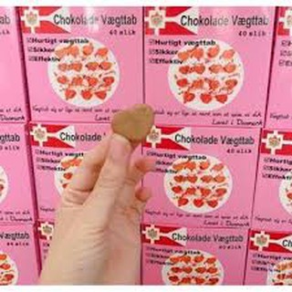 Socola giảm cân đan mạch hồng 40 viên