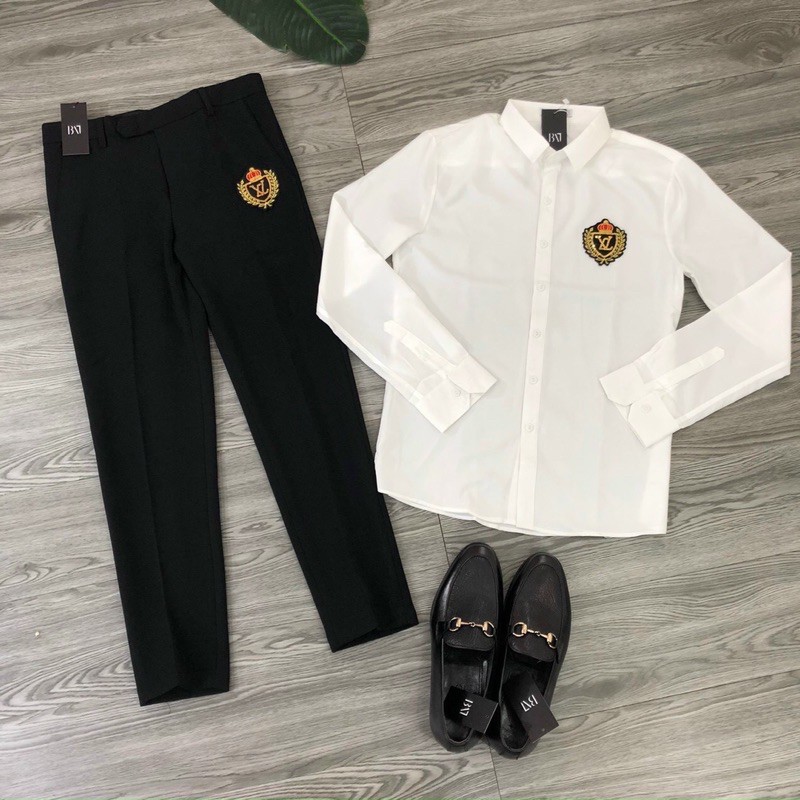 quần âu logo bất kì