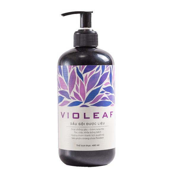 Dầu gội dược liệu Violeaf - Chai 480ml hàng chính hãng sao thái dương