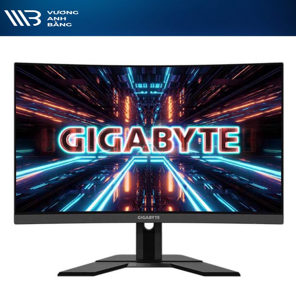 Màn hình LCD 27' GIGABYTE G27QC A (VA - DP, 2xHDMI, 2560x1440, 165Hz, Cong)- Hàng Chính Hãng