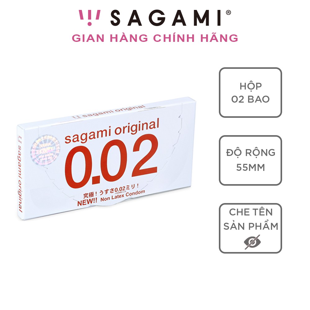 Bao cao su Sagami Original 0.02