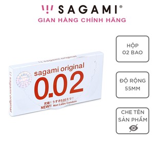 Bao cao su Sagami Original 0.02
