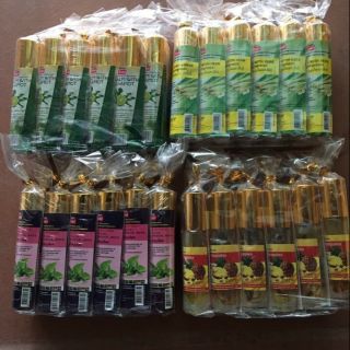 Dầu bi lăn thái lan có 4 vị. Chanh, xả, bạc hà, dứa.