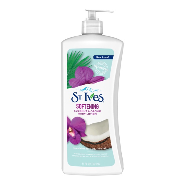 [US] KEM DƯỠNG DA BODY LOTION St. Ives 621ml MỸ