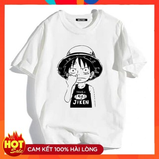 Áo One Piece ⭐️LUFFY⭐️ Áo thun tay lỡ nam nữ unisex freesize dưới 70kg