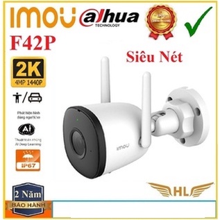 Camera Wifi Không Dây Siêu Nét Ngoài Trời Imou IPC F42p 4Mp , Imou F22P 2Mp , Imou G42P 4Mp, Imou - Hàng Chính Hãng