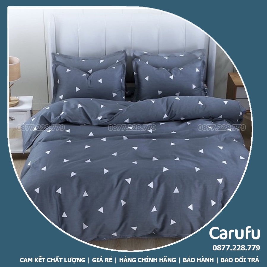 Vỏ gối nằm 50x70cm | Áo gối 40x60cm | Vỏ gối ôm 35x100cm Cotton Poly giá rẻ nhiều màu đẹp | CARUFU