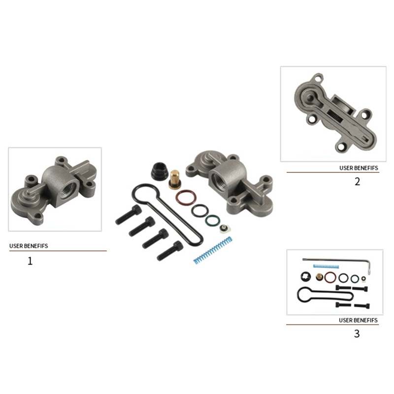 Bộ Dụng Cụ Sửa Chữa Điều Chỉnh Áp Suất Nhiên Liệu Xe Hơi 3C3Z9T517AG Cho 2003-2007 F450 F550 F250 F350