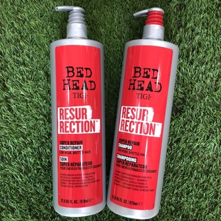 Dầu gội xả phục hồi tóc hư tổn số 3 tigi bed head urban antidotes resurrection 970mlx2
