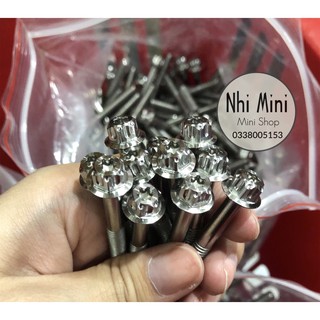 Ốc lốc máy salaya inox các loại xe