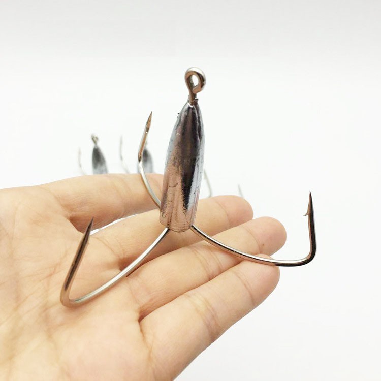 Lưỡi câu cá, câu ba tiêu câu cá không cần dùng mồi