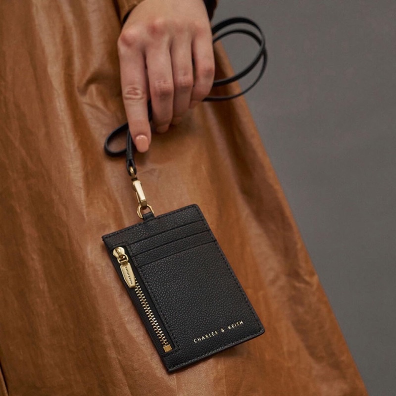 Túi Đựng Thẻ Đeo Cổ Có Khóa Kéo Và Dây Đeo Phong Cách Mới 50701105