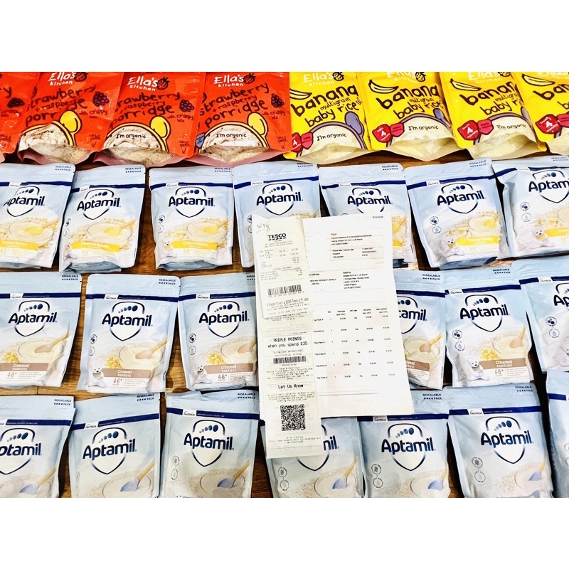 Bột ăn dặm Aptamil từ Anh Quốc