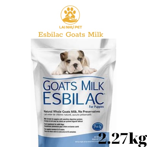 Sữa Bột & Sữa Nước ESBILAC GOATS MILK NGUYÊN CHẤT USA - LAI NHỰ PET