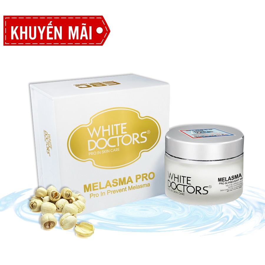 BỘ ĐÔI KEM WHITE DOCTORS SẠCH NÁM NGÀY VÀ ĐÊM MELASMA PRO - DAILY UV