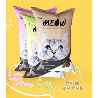 Cát vệ sinh cho mèo meow 8l