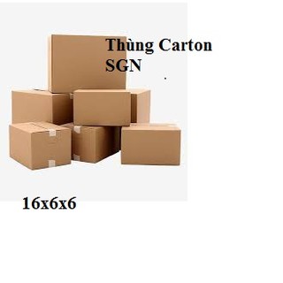 Bộ 40 Thùng Carton 16x6x6 ( Hộp Carton )