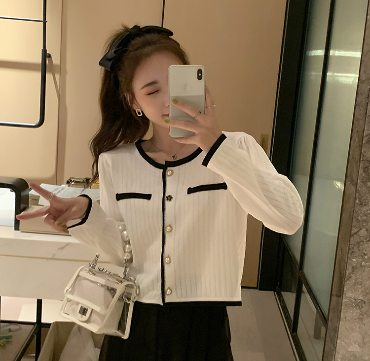 Áo Khoác Cardigan Dệt Kim Thời Trang Nữ Tính