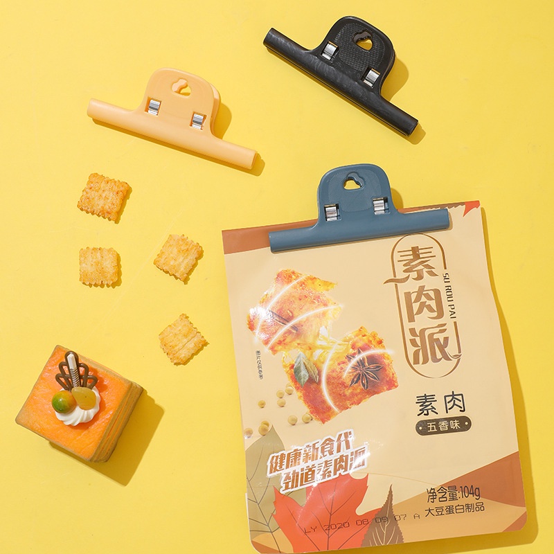 Kẹp miệng túi bảo quản thực phẩm bằng nhựa chống ẩm tiện dụng