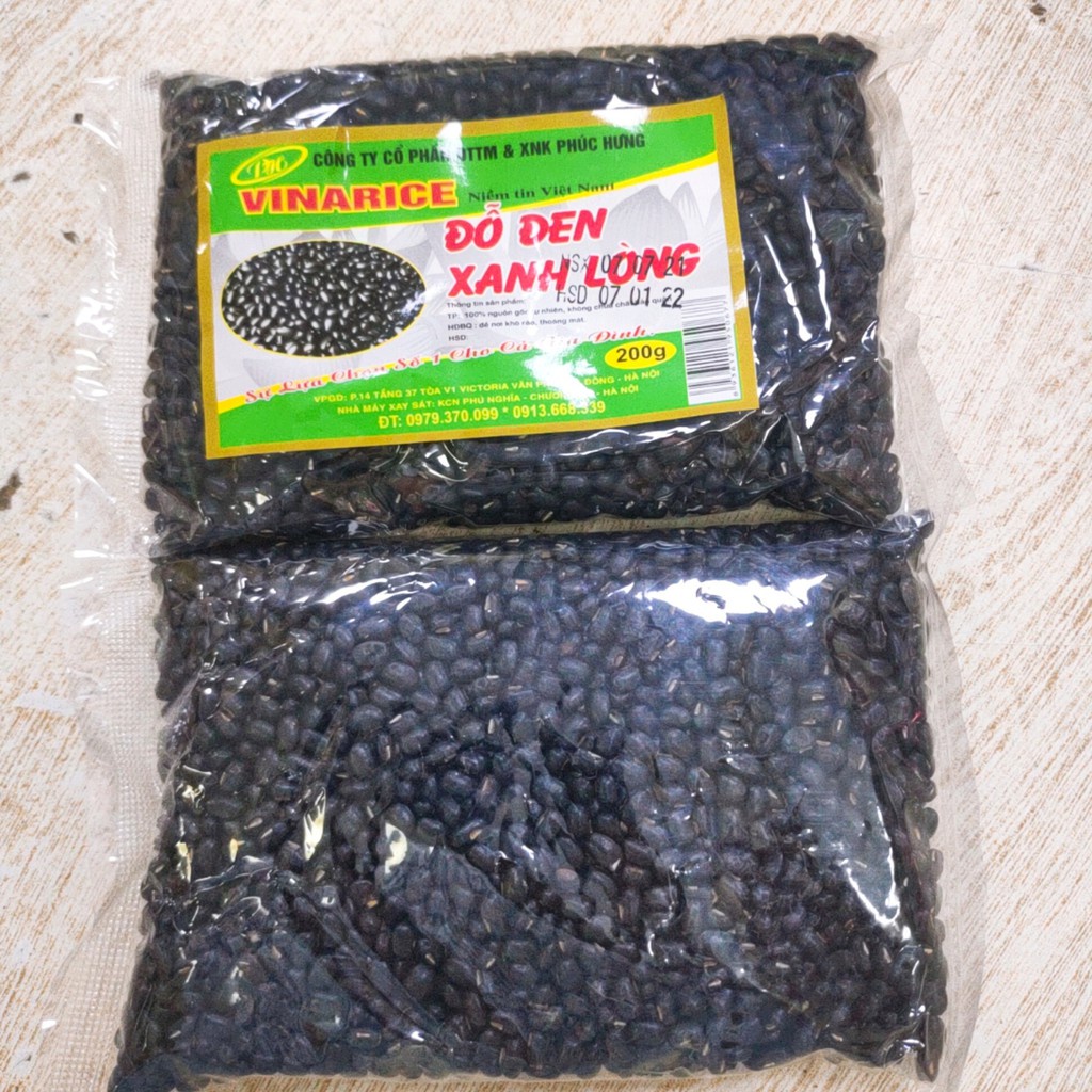 Đỗ Đen Xanh Lòng Vinarice 200g