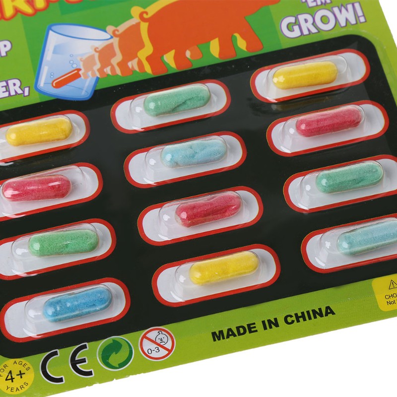 ★TOY♣ 4PCS Magic Grow Capsules Baby Cognition Toys Educational Toy Larger In Water