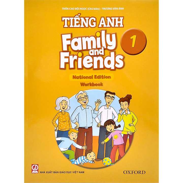 Sách - Tiếng Anh Family and Friends 1 Wookbook