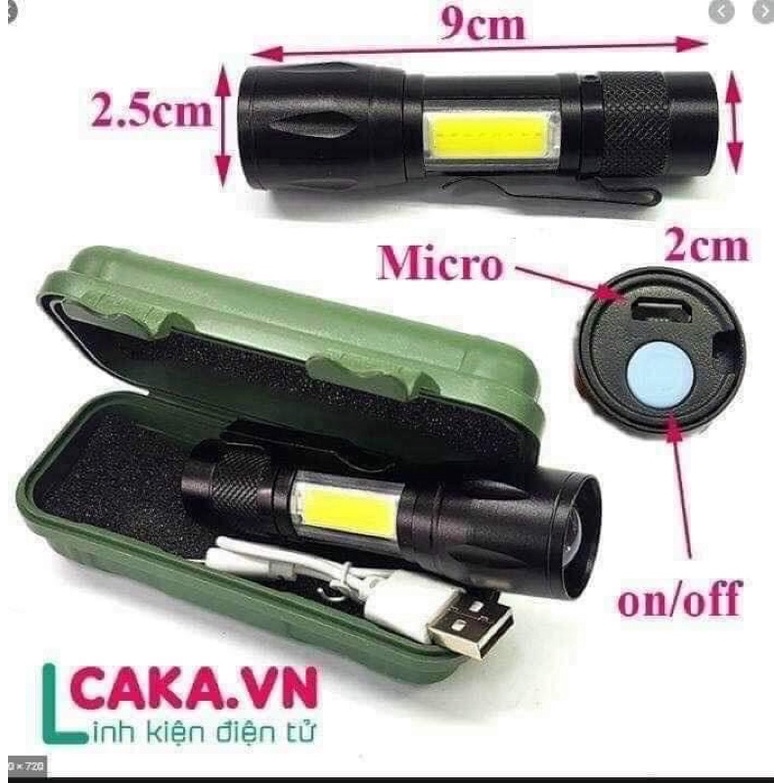 Đèn pin mini siêu sáng