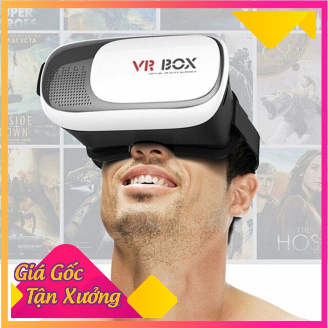 Kính Thực Tế Ảo Vr Box Phiên Bản 2 Trải Nghiệm Tuyệt Vời